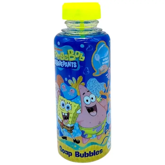 Уцінка. Бульбашки мильні «Sponge Bob». Об’єм 150 мл - Тріснута кришка