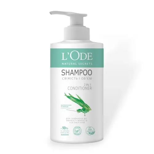 LʼOde Natural Secrets шампунь 900гд/ склонных к жирности волос