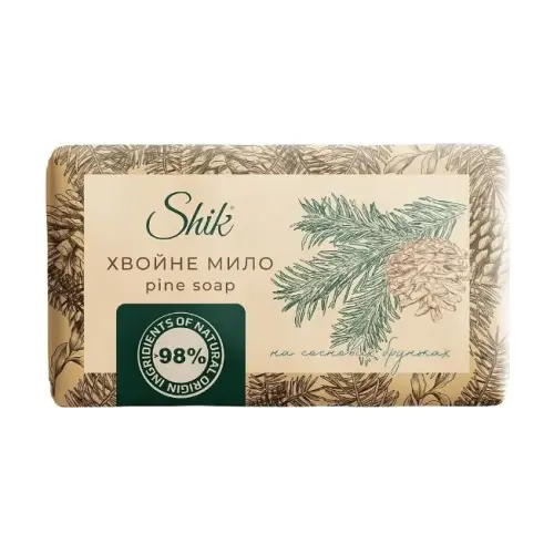 Shik мыло туалетное 180г Хвойное