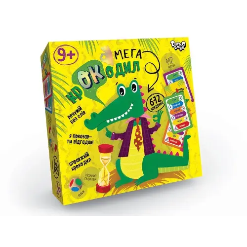 Настольная игра викторина Мега-крокодил укр
