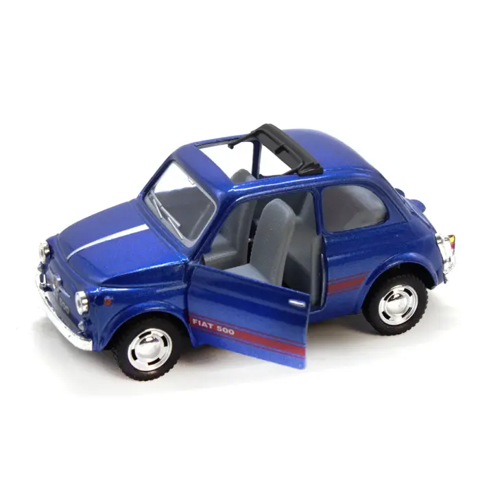 Машинка KINSMART "Fiat 500" (синяя)