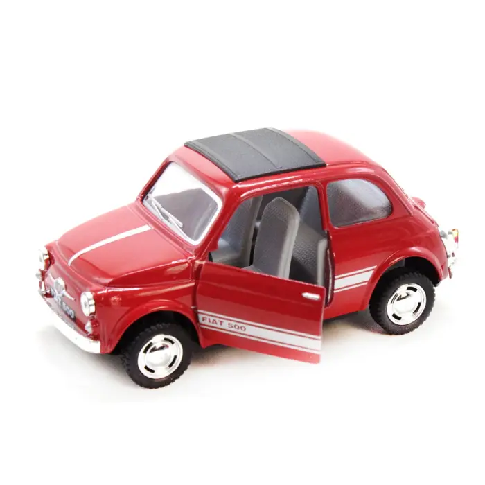 Машинка KINSMART "Fiat 500" (красная)