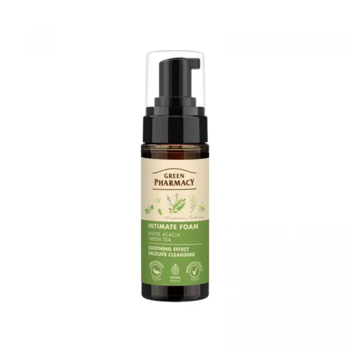 Green Pharmacy пенка д/интимной гигиены 150мл акация/чай