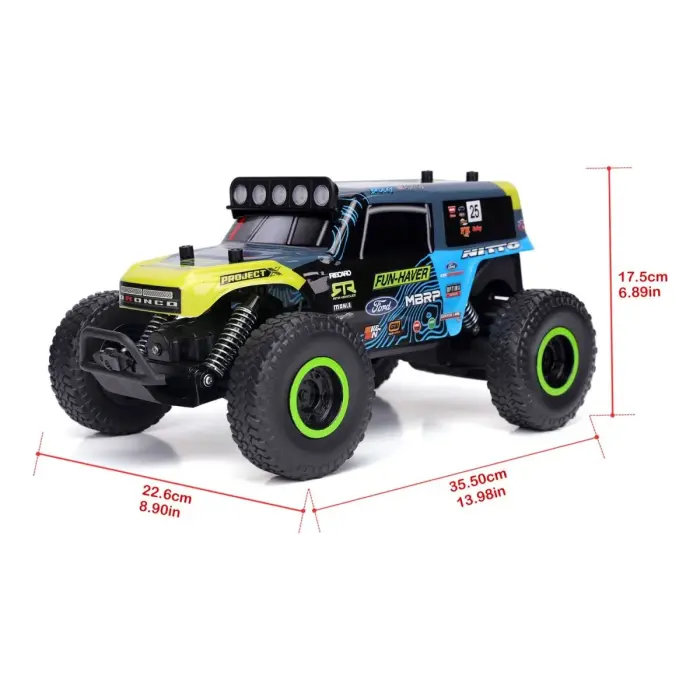 Машинка на радіокеруванні Brocky Off-Road Ford Bronco