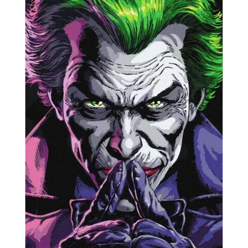 Картина за номерами - Joker: Обличчя божевілля ©Warner Bros.