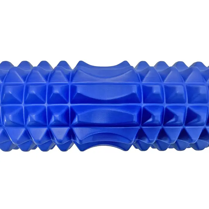 Масажний ролик EasyFit Grid Roller 45 см v.2.2 Синій