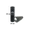 Масажний ролик EasyFit Grid Roller 45 см v.2.1 Чорний