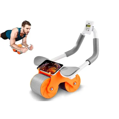 Ролик для пресса EasyFit с возвратным механизмом и счетчиком