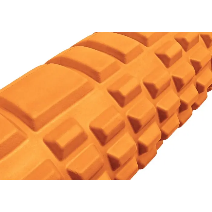 Массажный роллер EasyFit Grid Roller 60 см v.3.1 оранжевый