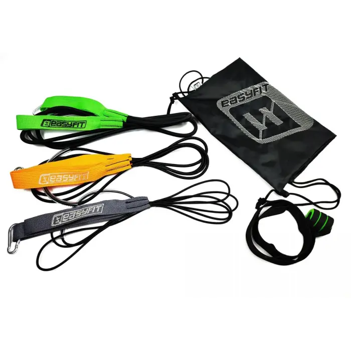 Резиновые петли-эспандер EasyFit 1-40 кг