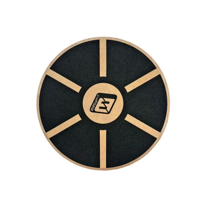 Баланс борд деревянный EasyFit балансировочный диск-тренажер