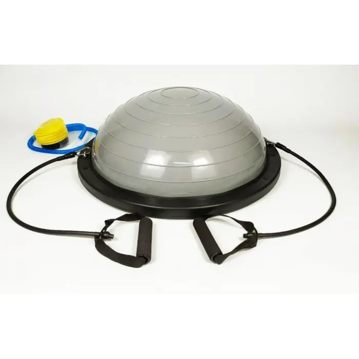 Балансировочная платформа EasyFit BOSU 60 см Серый