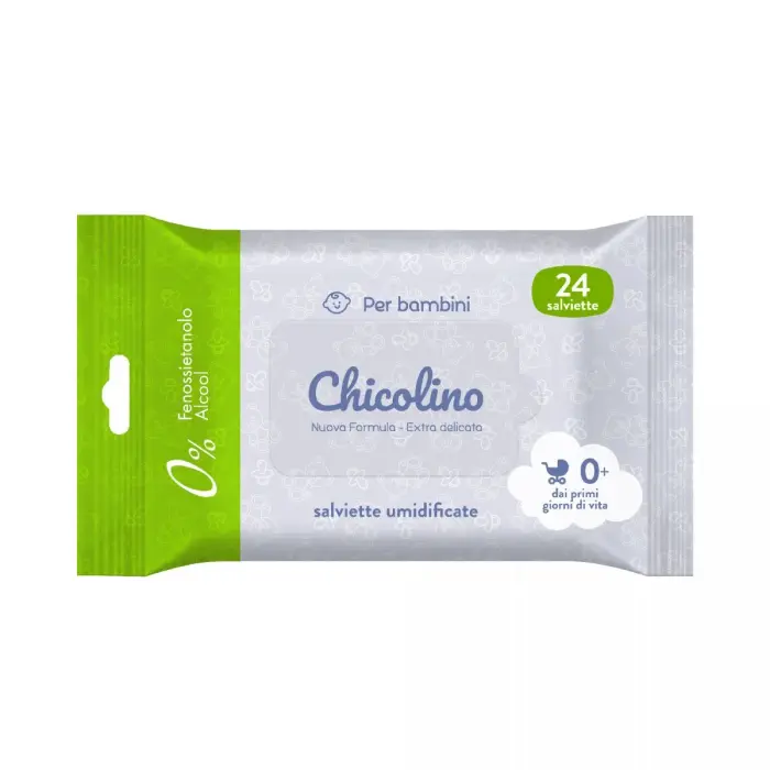 Серветка волога для дітей Chicolino, 24 шт