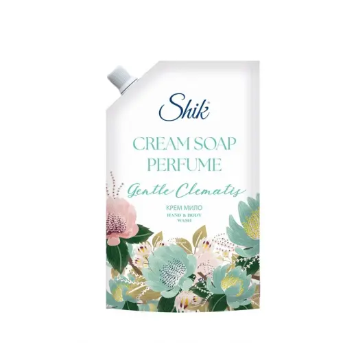 Рідке крем-мило "Shik" дой-пак 900г Gentle Clematis