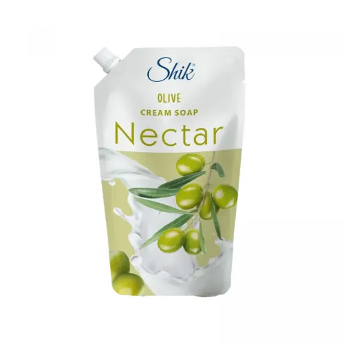 Shik Nectar р/крем-мило дой-пак 460мл оливкове
