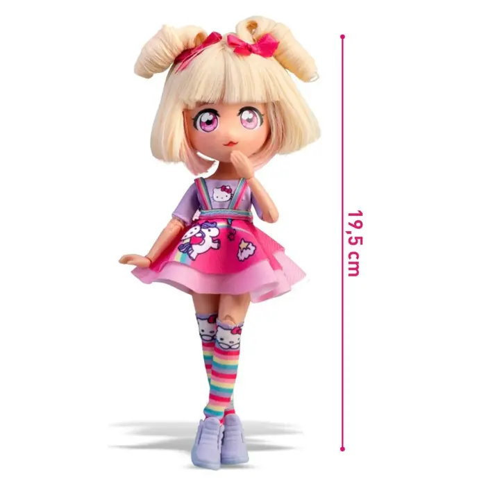 Лялька "4SF Manga Dolls серії Hello Kitty" Цукерочка-єдиноріг