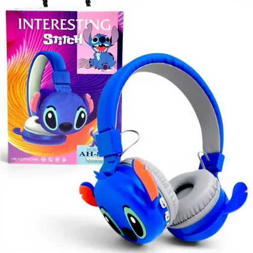 ДЕТСКИЕ НАУШНИКИ "СТИЧ / Stitch" (СИНИЕ)