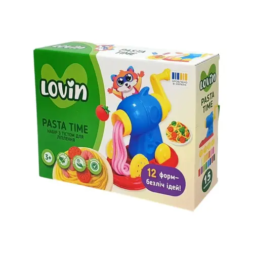 Набор теста для лепки Pasta Time (15 цветов)
