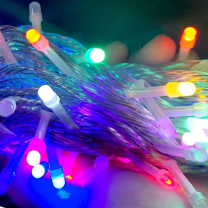Гірлянда електрична NEW 100(80L) 9м 6 кольорів LED (40794)