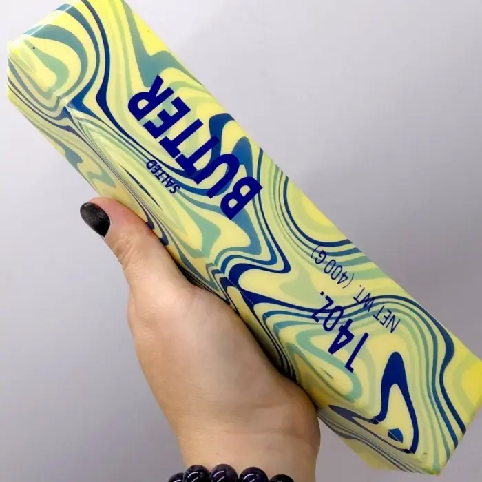 Сквиш антистресс Масло 23cm Мраморное (микс видов)
