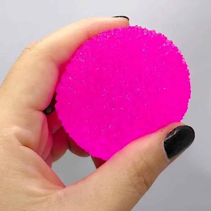 Сквиш антистресс "Шар пористый" 5cm (РОЗОВЫЙ)
