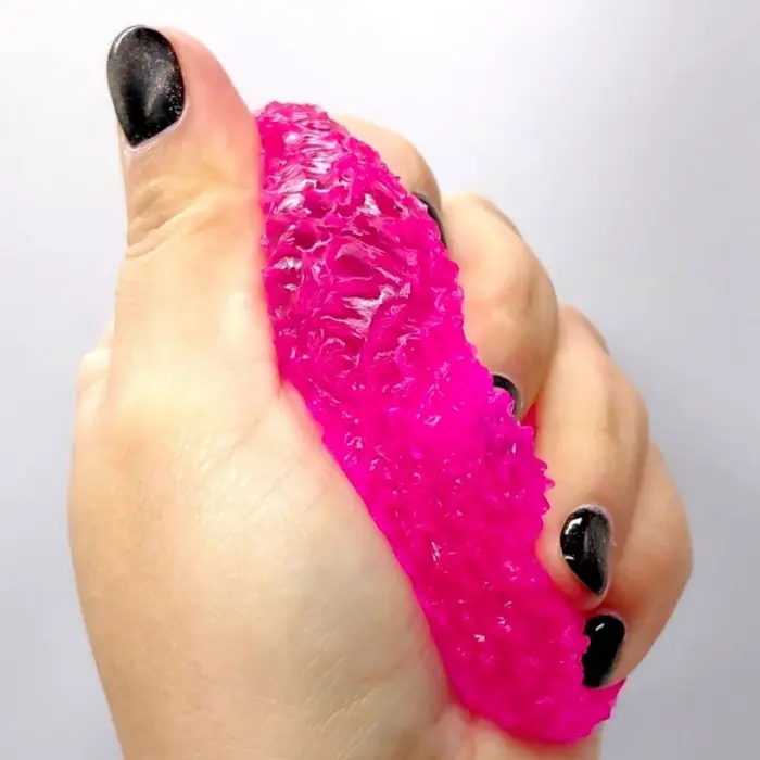 Сквиш антистресс "Шар пористый" 5cm (РОЗОВЫЙ)