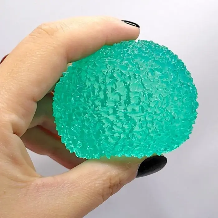 Сквіш антистресс "Куля пориста" 5cm (ЗЕЛЕНИЙ)