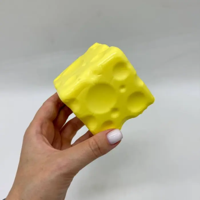 Игрушка-антистресс сквиш «Сыр» Squishy, 8×8 см