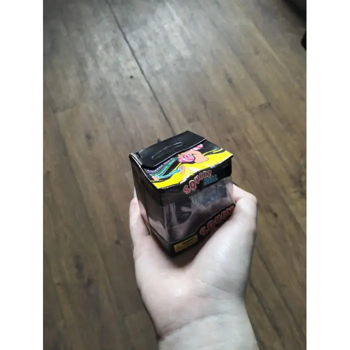 Уцінка. Сквіш антистресс кубик льоду 5 см мармуровий (ФІОЛЕТОВИЙ) - ПОШКОДЖЕНА УПАКОВКА