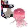 Игрушка-антистресс "Медуза" NeeDoh Jelly Squish Glow, 10 см (РОЗОВЫЙ)