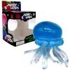 Игрушка-антистресс "Медуза" NeeDoh Jelly Squish Glow, 10 см (ГОЛУБОЙ)